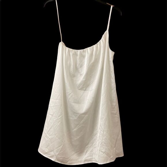 Show me your mumu Tasha Mini Dress NWOT size Small in white - Picture 9 of 10